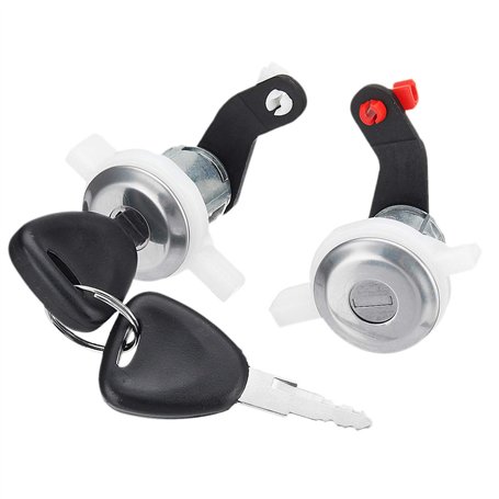Viviance Serrure De Porte De Voiture À Gauche Et À Droite Cylindre De Baril Compatible avec Renau-lt Master MK2 Mascott Compatib