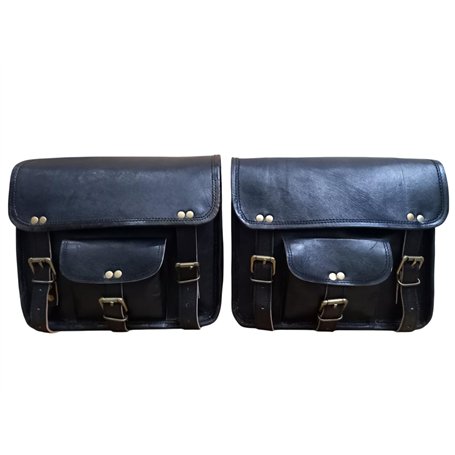 2X de Selle de vélo de Moto en Cuir