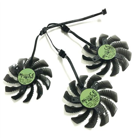 iHaospace 75mm T128010SU Ventilateur Cooler Gigabyte AORUS GeForce GTX 1060 1070 1080Ti G1 GTX 960 970 980 Ti Ventilateurs refro