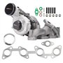 ZYauto Turbo Turbocompresseur pour A3 140BHP 103kW 2.0TDI BKD/AVZ 8P1 8PA Hatchback 2003-2013
