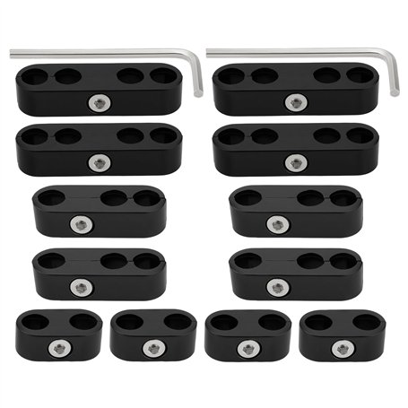 The Lord of the Tools Lot de 12 Fils Bougie d'allumage pour Séparateur Câble d'allumage Voiture 7 Mm 8 Mm Séparateurs Câble d'al