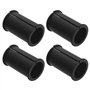 Create idea 4pcs Microphone Support de Choc Manchon en Caoutchouc Remplacement Support de Microphone Joint en Caoutchouc Accesso