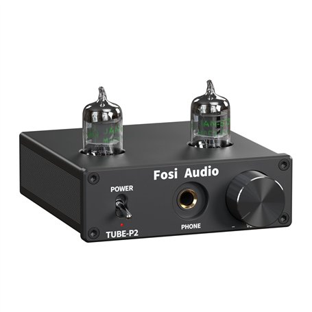 Fosi Audio P2 Valve Amplificateur de Casque 5725 W Préamplificateur à Tube sous Vide