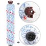 Accessoires d'aspirateur, rouleau à brosse, 2 filtres de rechange et 1 petit pinceau pour Bissell Crosswave 17132 2225N 1785 186