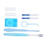 Kit de Soins Orthodontiques Portables Kit de Brosse à Dents Orthodontique pour Patient Orthodontique pour Appareil Dentaire Kit 