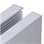 CHICIRIS Dissipateur De Chaleur En Aluminium, Type U, 100x50x50mm, HS-U100-50-50