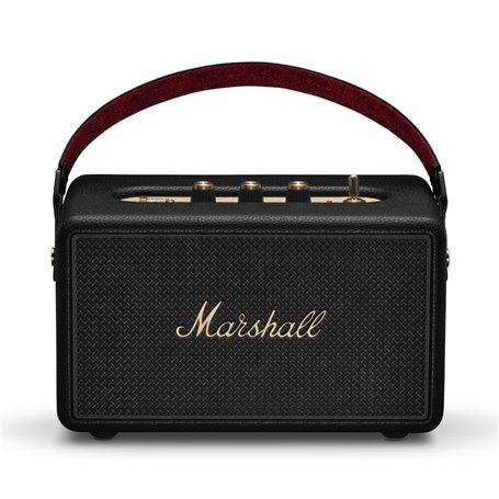 Marshall Kilburn III Bluetooth Enceinte Portable avec Plus de 50 h d’autonomie - Noir et Laiton
