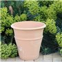 Jardinière en Terre Cuite Artisanale en céramique Palatina | Pot de Fleurs/jardinière | résistant au Gel et aux intempéries | H 