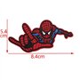 1 pièce de tissu de dessin animé fait de vêtements accessoires de super héros Spiderman broderie tissu patch badge