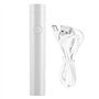 Brrnoo Lampe à Ongles, LED Stylo Manucure Portable Photothérapie Sèche-Ongles UV Lumière Blanc Seul Doigt, Mini Lampe Flash pour