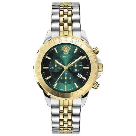 Versace VEV602023 Chrono Signature Heren Horloge 44 mm