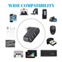 Répartiteur de Ports USB, 3 Ports USB 2.0 Expander Splitter Station d'accueil 180 Degrés Rotatif Hub D'extension USB Hub pour Wi