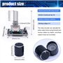 Taiss KY-040 KY-040 Lot de 5 modules d'encodeur rotatif à 360° avec bouton poussoir pour l'électronique automobile et audio mult