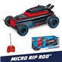 MONDO Motors - Hot Wheels Micro Rip Rod - Voiture radiocommandée pour Enfant - 2 Couleurs différentes - Echelle 1:28-63702