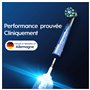 Oral-B Pro Cross Action Noire Brossettes pour Brosse à dents électriques, Pack De 8 Unités