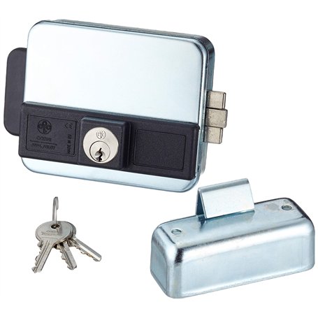 ASSA ABLOY CORNI Serrure électrique à appliquer pour portails NF5011/1Z réversible