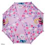 Disney Frozen Parapluie Rose pour Fille 3 4 5 6 Ans - Parapluie La Reine des Neiges Résistant au Vent Solide pour Ecole Maternel