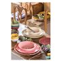 Rose & Tulipani - Assiette plate Concert ocre