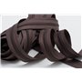 IPEA Fermeture éclair marron chaîne longue de 5 mètres + 15 curseurs en métal – Chaîne mesure #5 – Made in Italy – Charnières en