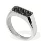 Bague Femme LIU JO MLJ534M24 Argenté Noir 24