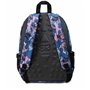 Seven Sac à Dos d'école Freethink, Violet Bleu, Fille, Sac à Dos Double Compartiment avec Support USB, Poche pour Ordinateur ou