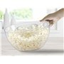 BEPER P101CUD052 Machine a Pop Corn à air Chaud - Machine Pop Corn avec Bol à popcorn Extractible Sans Graisse ni Huile Rouge