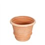 Biscottini Vase en Terre Cuite Toscane L40 x PR40 x H30 – Vases en Terre Cuite pour l'extérieur et l'intérieur – Grand Vase d'ex