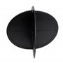 GATE14® Boule en Plastique Noir, signalisation de Jour pour Bateau Ø 300 mm