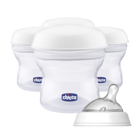 Chicco Récipients pour Lait Maternel x 4 150 ml