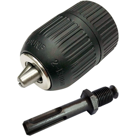 Mandrin automatique 2 13 mm SDS Plus pour perceuse visseuse 1/2 pouce