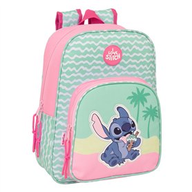 Cartable Lilo & Stitch Ice cream Rose 26 x 34 x 11 cm