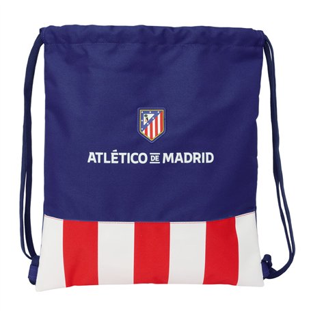 Sac à dos serré par des ficelles Atlético Madrid Bleu Blanc Rouge 35 x 40 x 1 cm