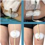Autocollants de fixation de stabilisation de cathéter - Support de sac de jambe de tube urinaire Coussinet adhésif antidérapant 