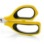 Ciseaux de Cuisine Professionnels en Acier Inoxydable - Lame 235 mm - Manche Polypropylène - Série Prochef - Jaune et Noir