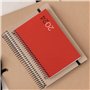 Miquelrius - Agenda annuel 2024, jour page, taille active 117 x 182 mm, couverture souple polypropylène, reliure spirale, catala