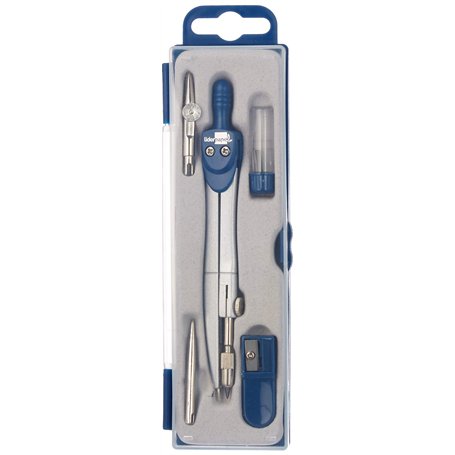 Liderpapel 911831 Compas Scolaire Circonférence 38 cm Longueur 12