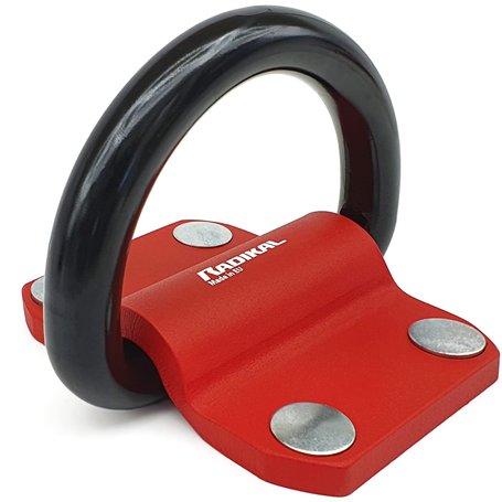 RADIKAL RK60 Ancrage Sol Mur XXL Premium avec Anneau Oscillant de ø20mm pour 2 Chaînes