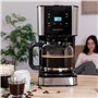 Cecotec cafetières filtre Coffee 66 Drop & Touch. Cafetière de goutte à goutte avec capacité allant jusqu'à 12 tasses en acier i