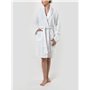 Top towel Élégant Peignoir pour Femme et Homme 100% Coton, 500 g/m² -Option Capuche-Doux et Absorbant pour Douche, Spa et Piscin