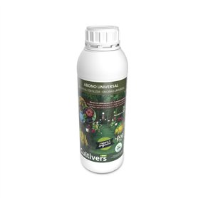 Engrais Liquide Universel Organique CULTIVERS 1 L. Engrais 100% Organique et Naturel. Solution NPK (4-1-7) avec micronutriments