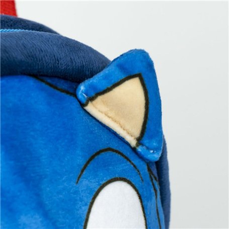 Cartable Sonic Bleu 18 x 22 x 8 cm