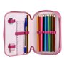 Trousse Scolaire avec Accessoires Gabby's Dollhouse Rose 41 x 58 x 3 cm