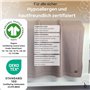 Little Dedi Couverture tricotée de luxe, respirante et régulatrice de température, en coton biologique, certifiée GOTS - Idéale