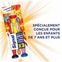 SIGNAL - Brosse à Dents Enfants 7+ ans - Bouts arrondis et ventouse pour une brosse à dents ludique - Extra souple (lot de 3 Bro