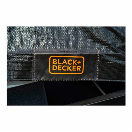 Housse pour remorque Black & Decker Noir 1