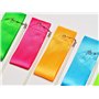 Tweal Rubans de Danse,10 Pack Ruban de Gymnastique Rythmiques Streamer Enfants pour la Formation Artistique Baton de Danse(10 Co