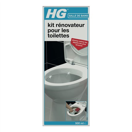HG kit rénovateur pour les toilettes