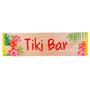 Boland 52490 Bannière Tiki Bar Taille 50 x 180 cm en Polyester Drapeau avec Motif Décoration Fête Plage Carnaval Fête à thème An