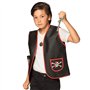 Boland- Weste Veste, Unisexe-Adulte, 10204065, Rouge/Noir, 4-7 Ans