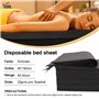 Drap de Massage Jetable Noir